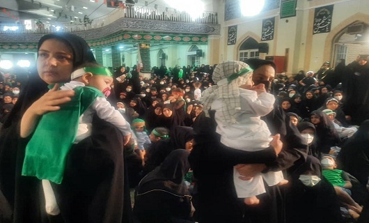 برگزاری همایش شیرخوارگان حسینی در عزای ابا عبدالله الحسین(ع)