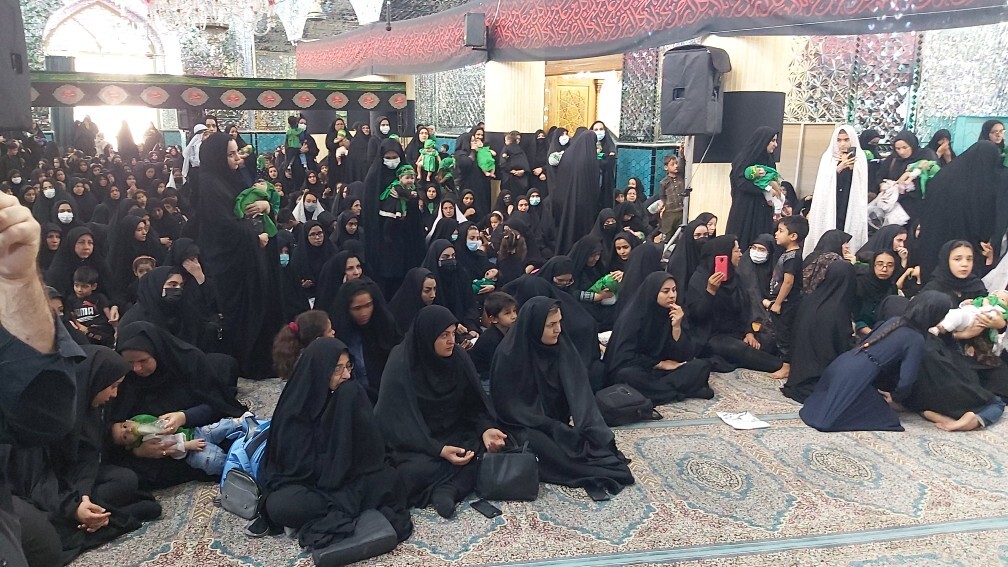 همایش شیر خوارگان حسینی در انار