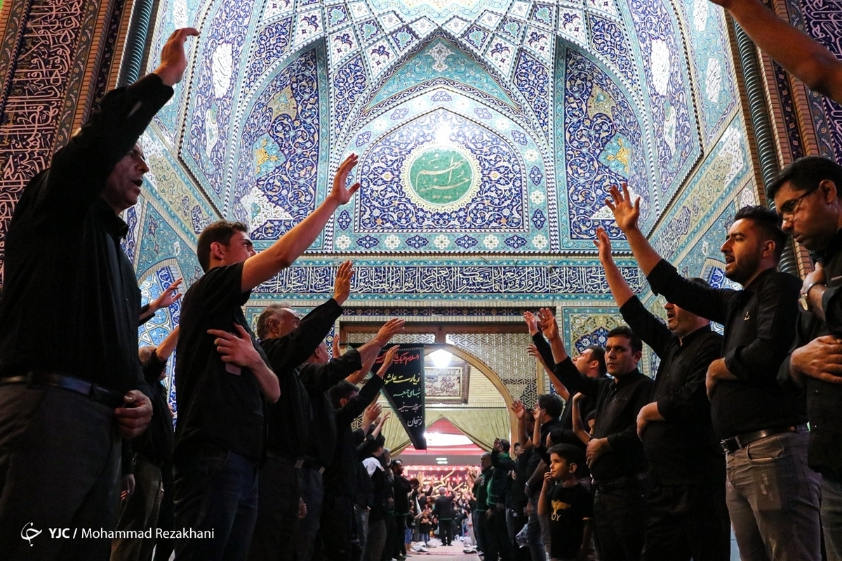 دسته عزاداری یوم‌العباس (ع) - حسینیه اعظم زنجان