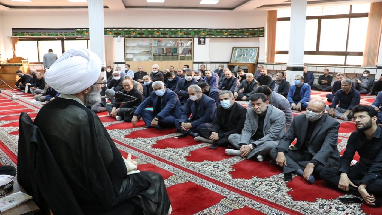 برگزاری مراسم عزاداری حضرت اباعبدالله الحسین (ع) در استانداری گیلان