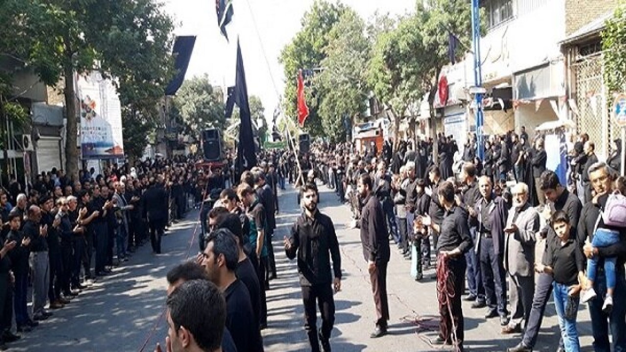 برنامه عزاداری تاسوعای حسینی در مرکز خراسان شمالی