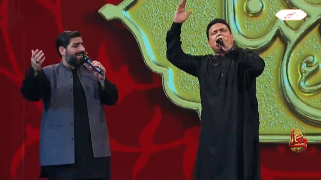 همخوانی شنیدنی سید مجید بنی فاطمه با یک مداح پاکستانی + فیلم