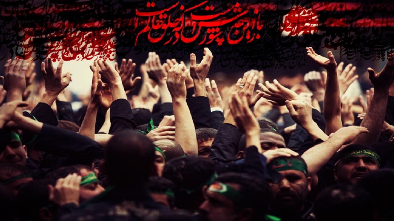 مراسم عزاداری دهه اول محرم در چهاربرج + فیلم