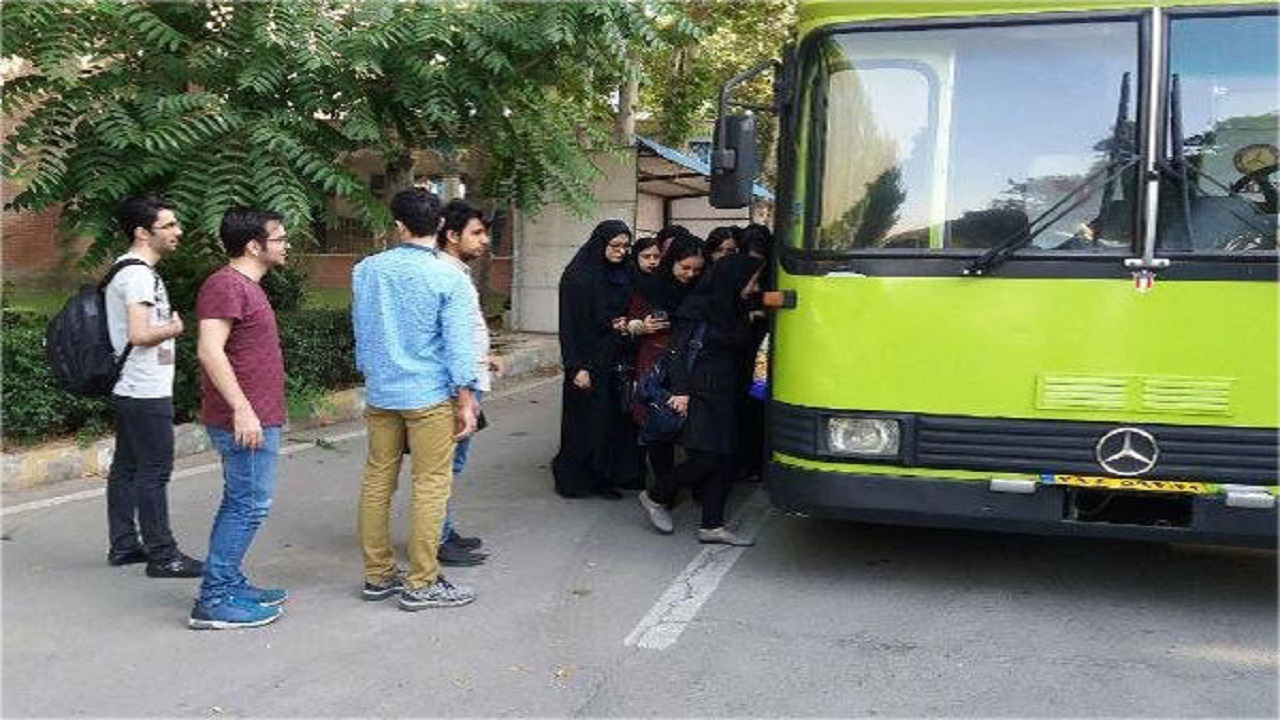 خدمت‌رسانی رایگان ناوگان اتوبوسرانی کرمانشاه به عزاداران اجتماع عاشوراییان