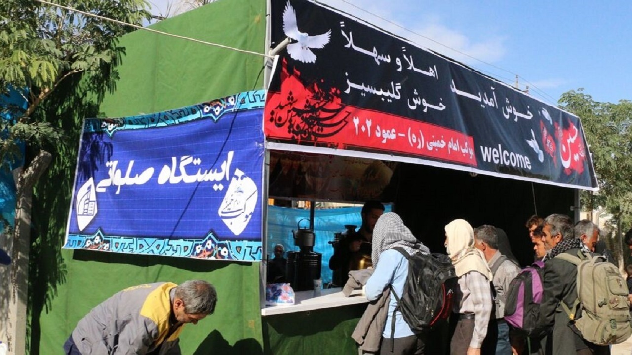 فعالیت ۳۹ موکب از آذربایجان شرقی در اربعین حسینی
