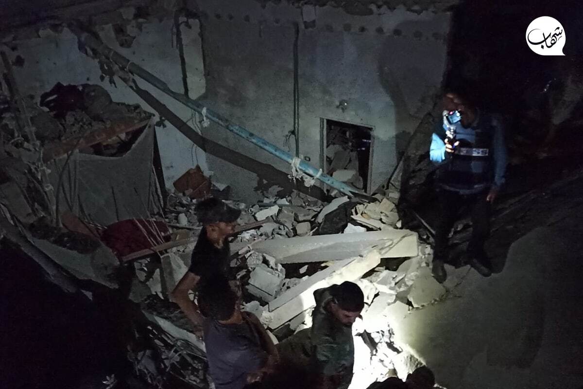 قتل عام فلسطینیان در خانه «احمد المدلل» از رهبران ارشد جهاد اسلامی در رفح در جنوب نوار غزه به دست صهیونیست‌ها 03
