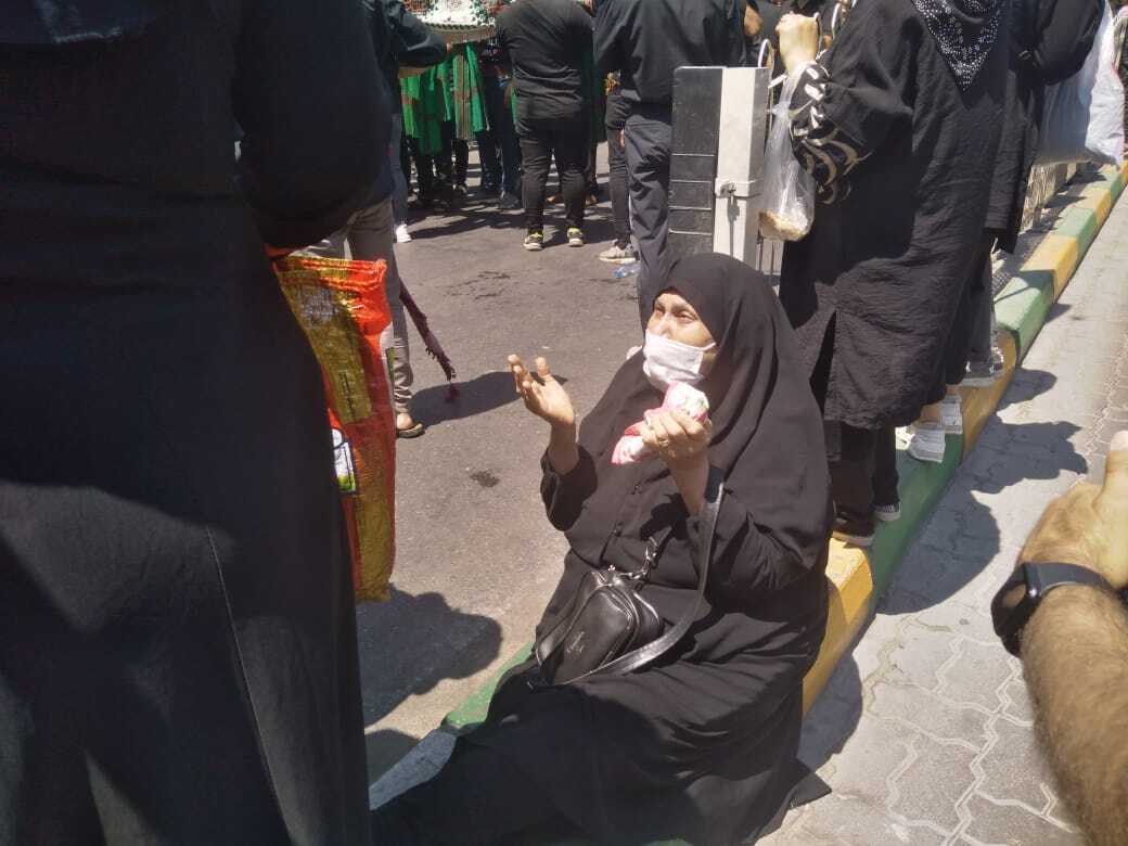 مراسم عزاداری تاسوعا در اطراف حرم مطهر رضوی+ عکس و فیلم