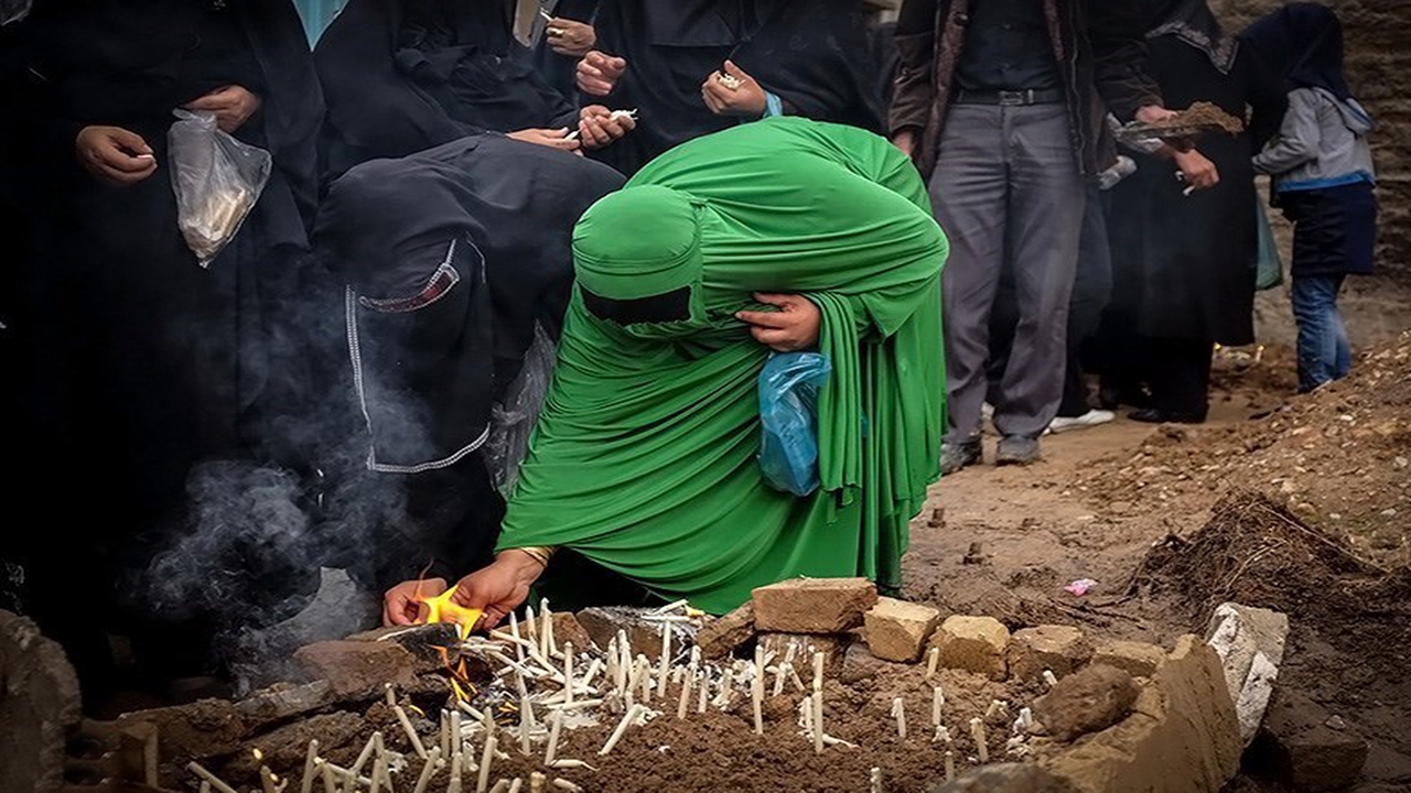 عزاداری مردم لرستان در چهل منبر تاسوعای حسینی