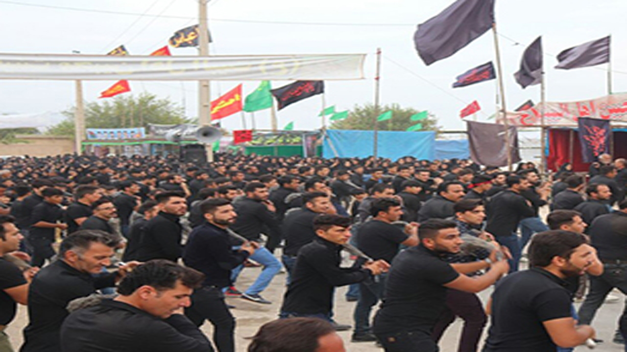 برپایی بزرگترین هیئت عزاداری جوانان روستایی کشور در فسا