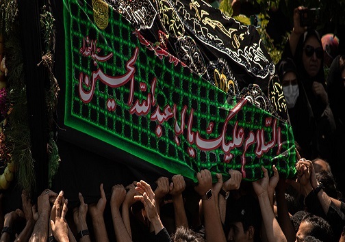 آیین نخل گردانی تکیه جهادیه سمنان