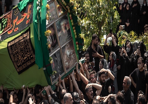 آیین نخل گردانی تکیه جهادیه سمنان