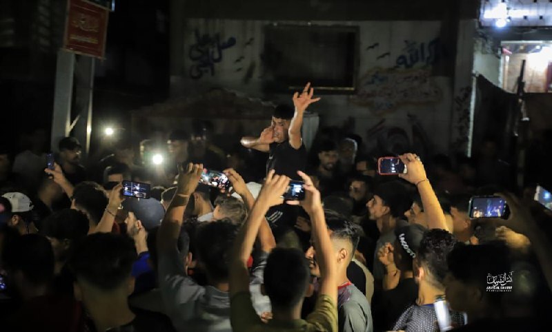 راهپیمایی فلسطینیان به سوی خانه شهدا راهپیمایی فلسطینیان به سوی خانه شهدا در اردوگاه جبالیا 05