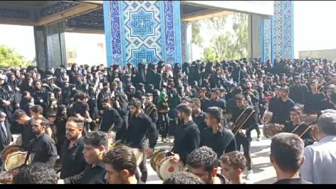 هیئت دمام زنی عزاداران نعیم آباد یزد
