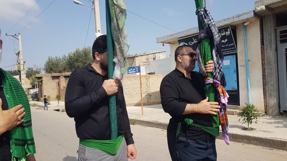 عزاداری عاشورای حسینی در گلستان + تصاویر