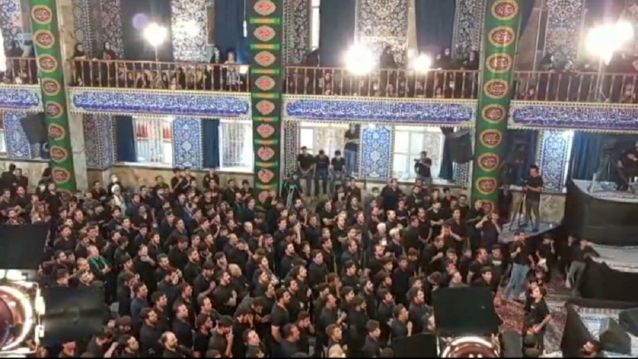 عزاداری یزدی ها در مسجد روضه محمدیه