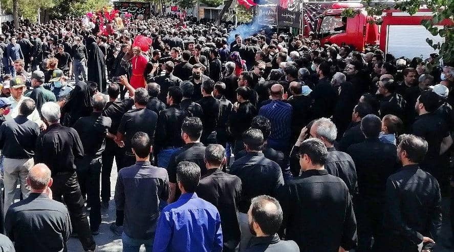 مراسم عزاداری عاشورا در شهرستان&zwnj;ها خراسان رضوی + عکس و فیلم