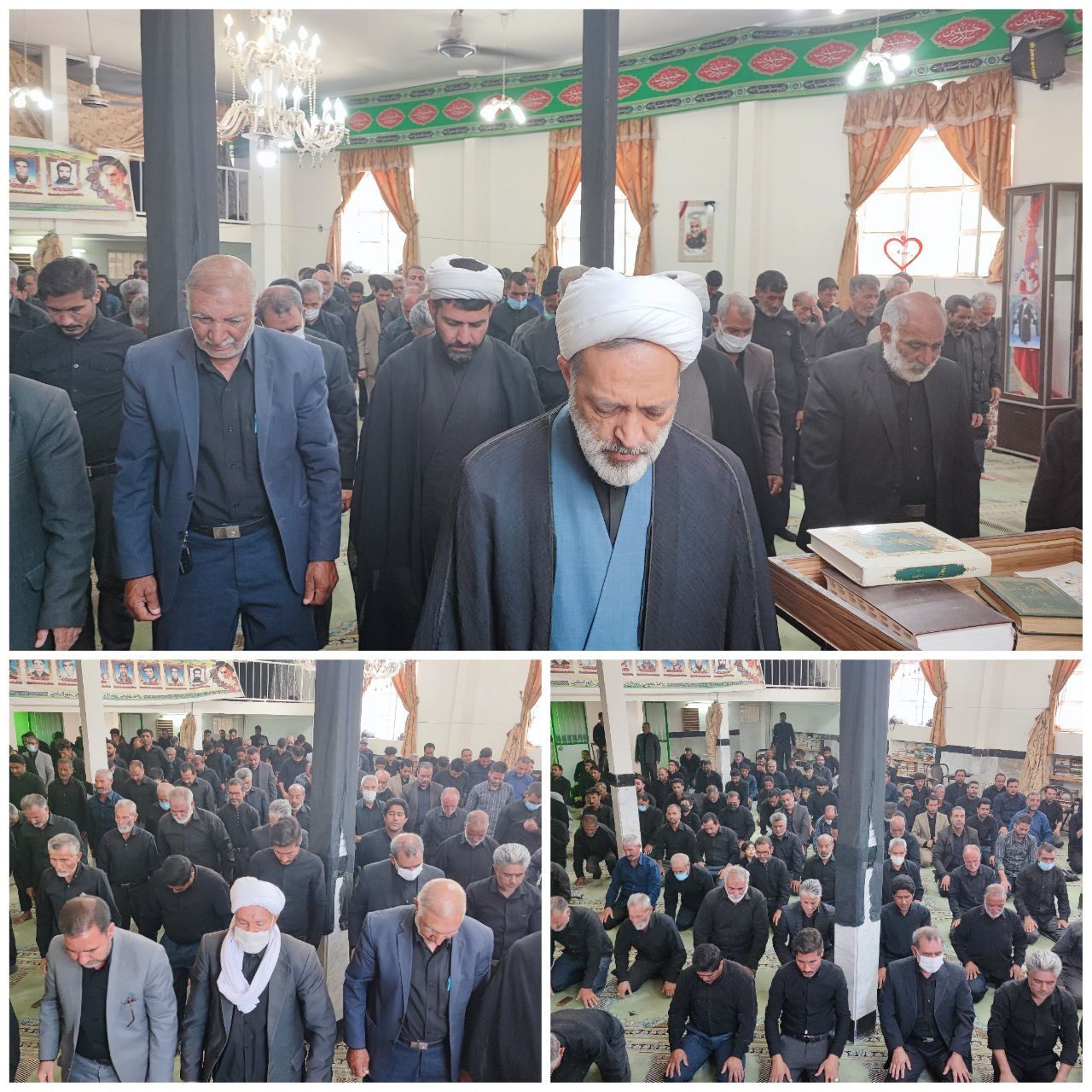 اقامه نماز ظهر عاشورا در خراسان جنوبی