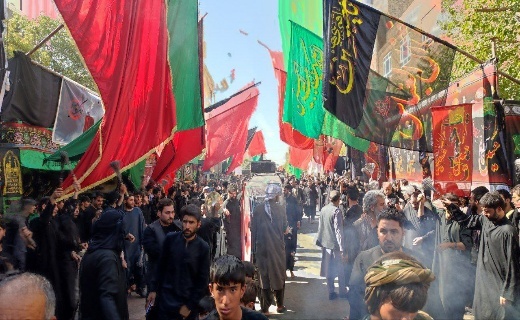 برگزاری مراسم عزاداری عاشورای حسینی در افغانستان+ تصاویر و فیلم