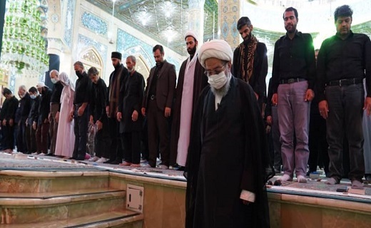 برپایی دسته&zwnj; های عزاداری حسینی در مسجد صاحب عزا +تصاویر