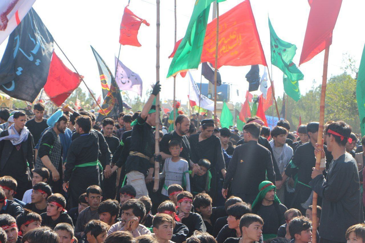 عزاداری عاشورایی مهاجرین افغانستانی در چهار گوشه دنیا + فیلم و تصاویر