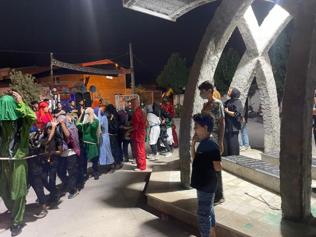 آیین شام غریبان شهدای کربلا در شهرهای گلستان برگزار شد+ فیلم و تصاویر