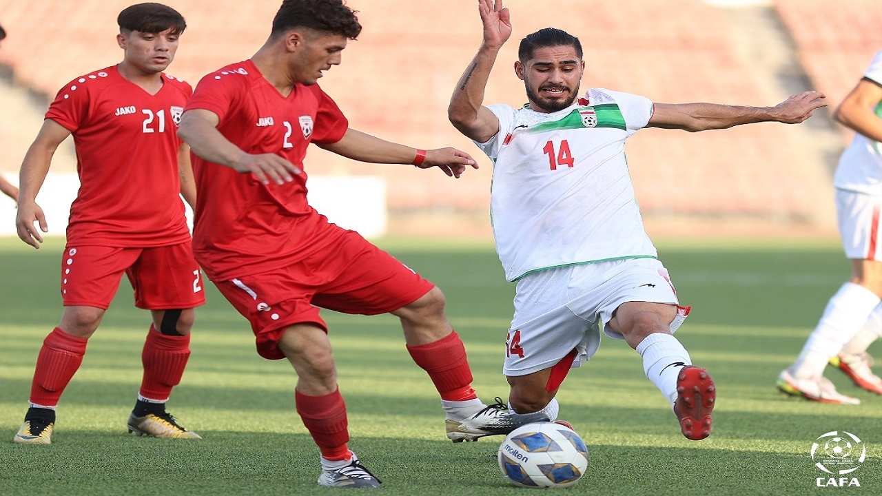 پیروزی تیم ملی فوتبال جوانان برابر افغانستان