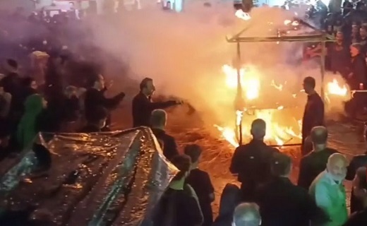 شام غریبان بازماندگان صحرای کربلا در گیلان