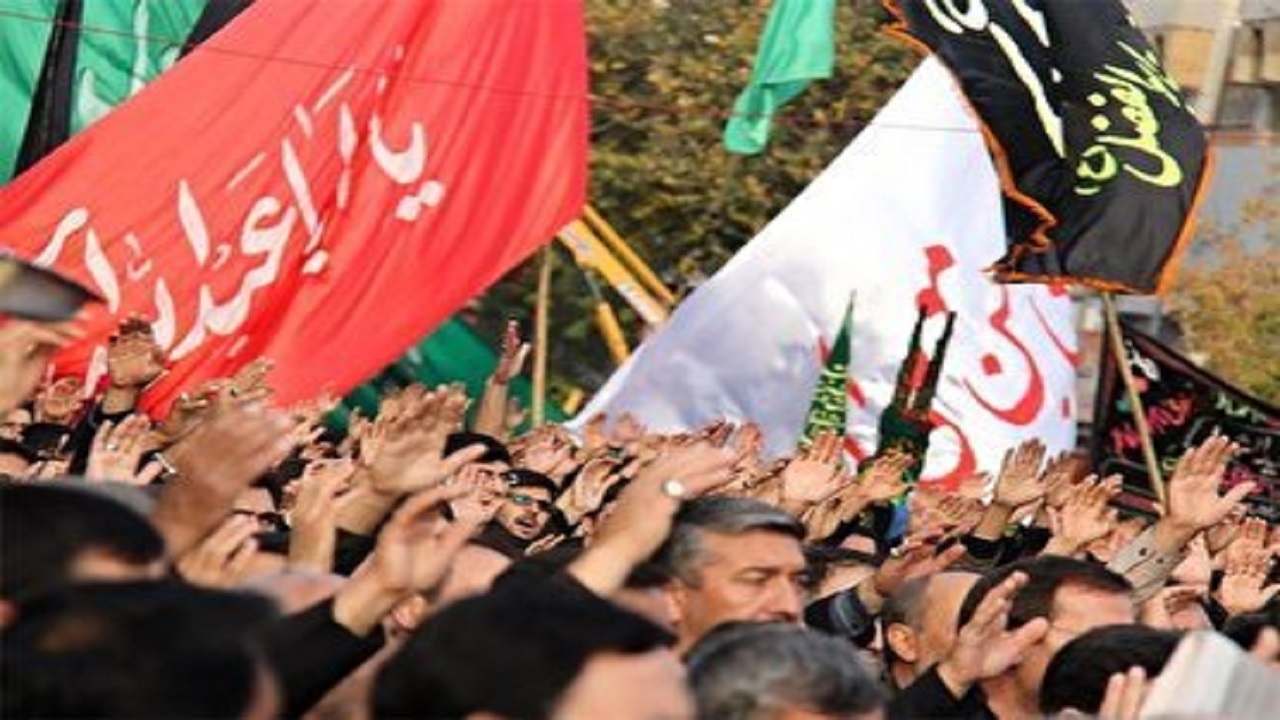 طنین فریاد لبیک یا حسین (ع) در استان سمنان + فیلم