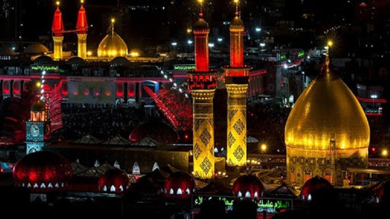شعر خوانی پسر شش ساله برای اهل بیت(ع) در حسینیه معلی +فیلم