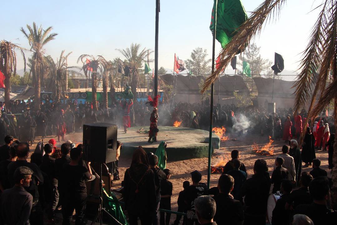 بازسازی واقعه عاشورا در ده&zwnj;زیار کرمان