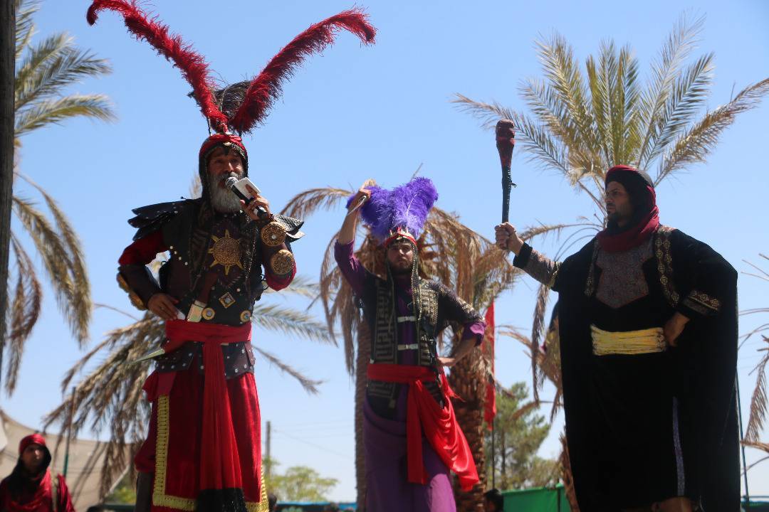 بازسازی واقعه عاشورا در ده&zwnj;زیار کرمان