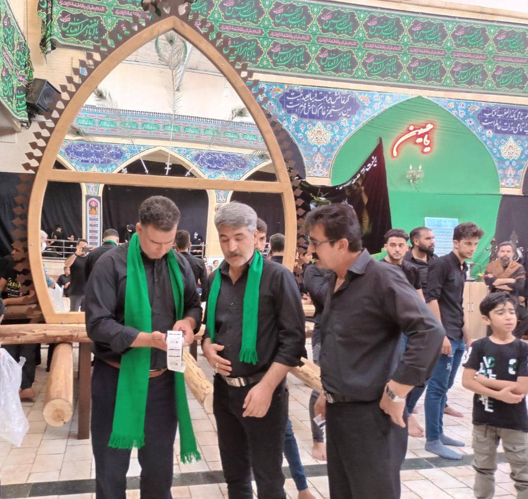 آزادی زن زندانی در آئین نخل برداری ظهر عاشورا در یزد