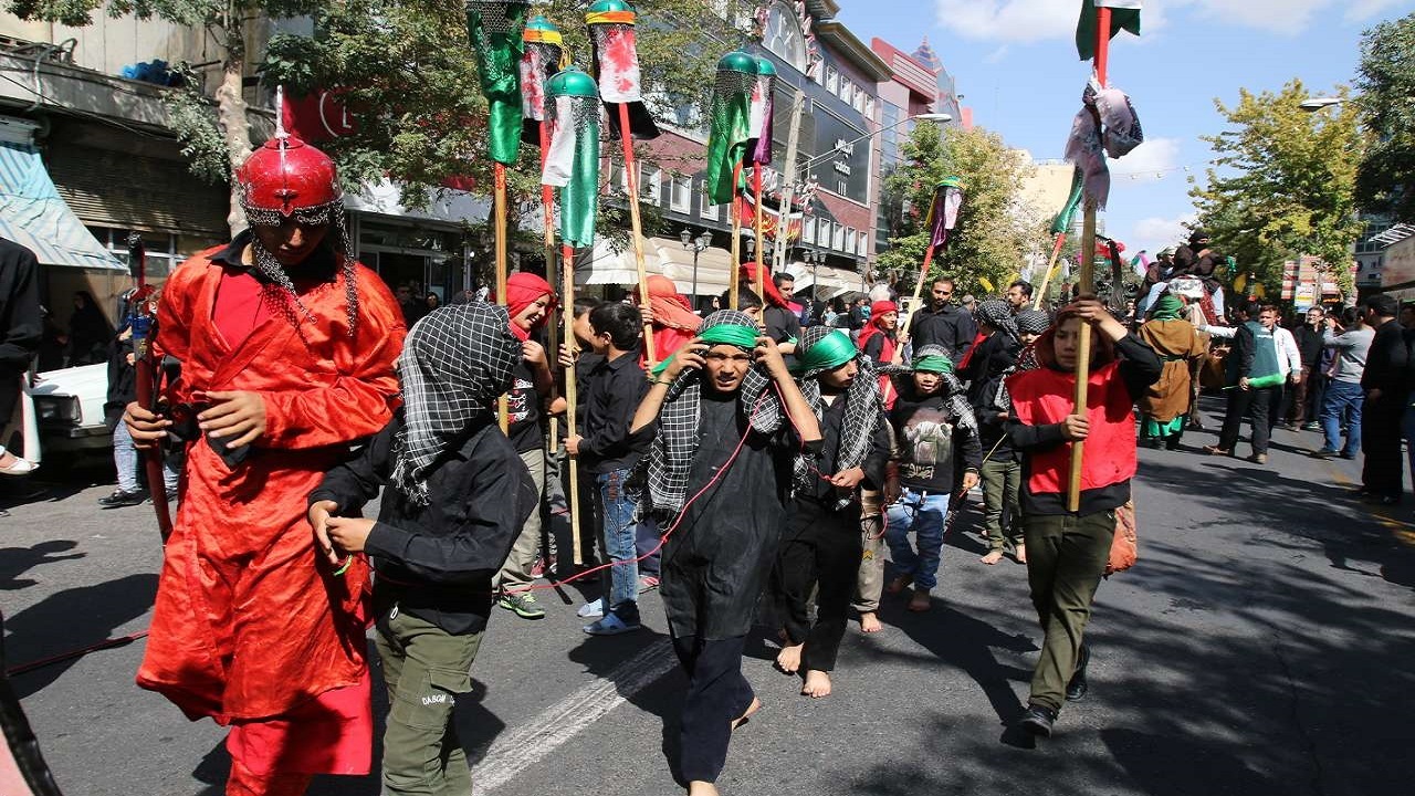 آیین های سوگواری به مناسبت روز سوم شهادت امام حسین (ع) در زنجان