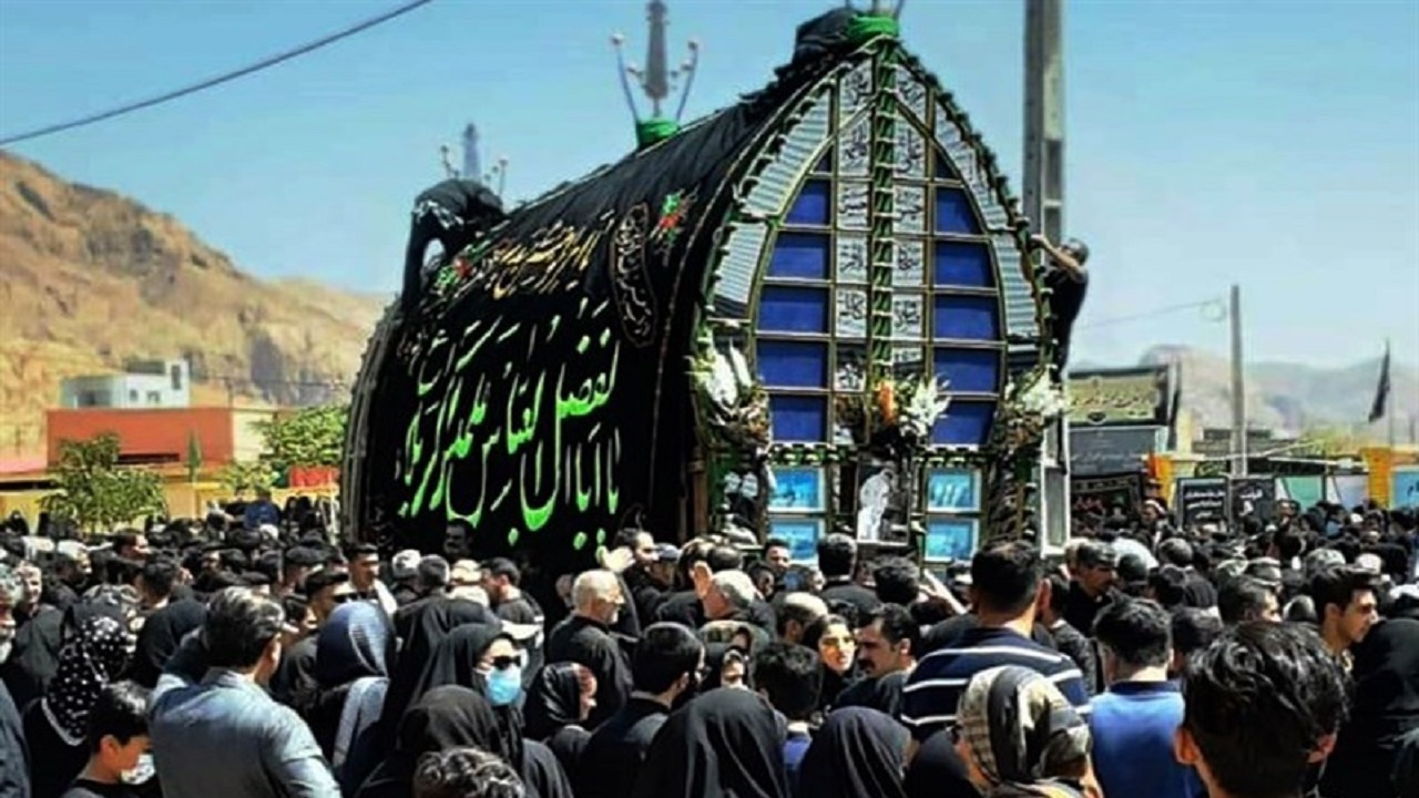 نخل گردانی محرم در شاهرود