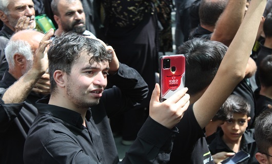 تجمع بزرگ عزاداران و هیئات مذهبی ملایر برگزار شد