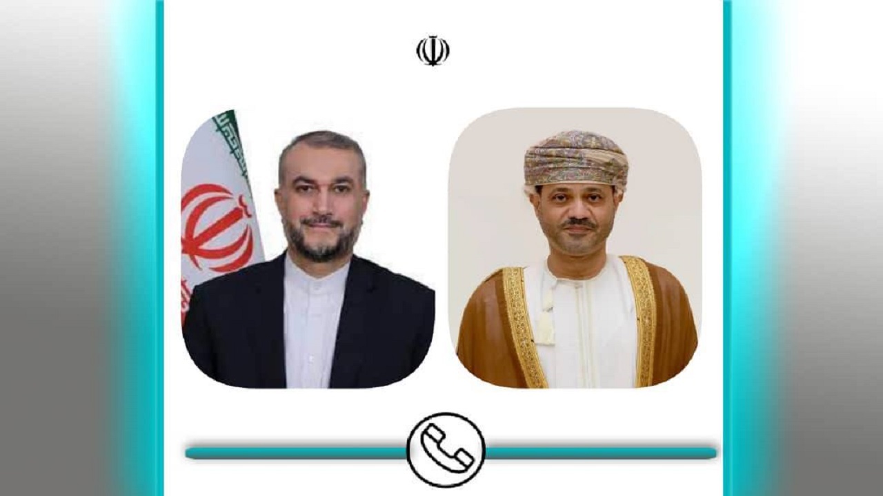 وزیر امور خارجه ایران و عمان درباره آخرین تحولات گفتگوهای وین رایزنی کردند