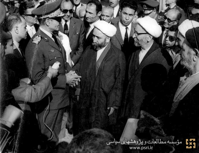 عکس منتشرنشده دیدار رهبر دراویش گنابادی با محمدرضا پهلوی
