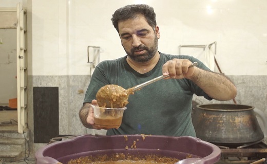 غذای ملی کاشانی ها برای پذیرایی از سوگواران حسینی