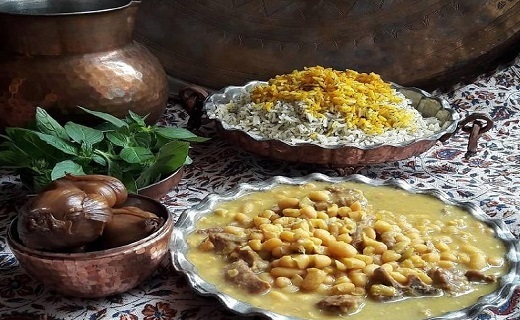 غذای ملی کاشانی ها برای پذیرایی از سوگواران حسینی
