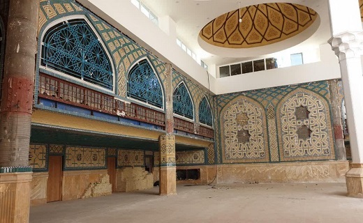 ساخت موتورخانه مرکزی مسجد جمکران به همت بسیج سازندگی قم +تصاویر