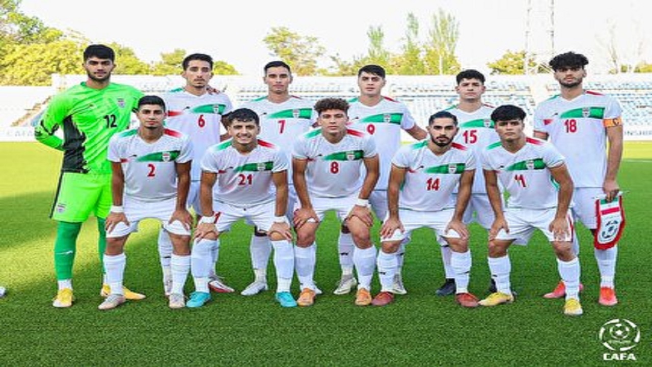 تساوی تیم ملی فوتبال جوانان مقابل قرقیزستان