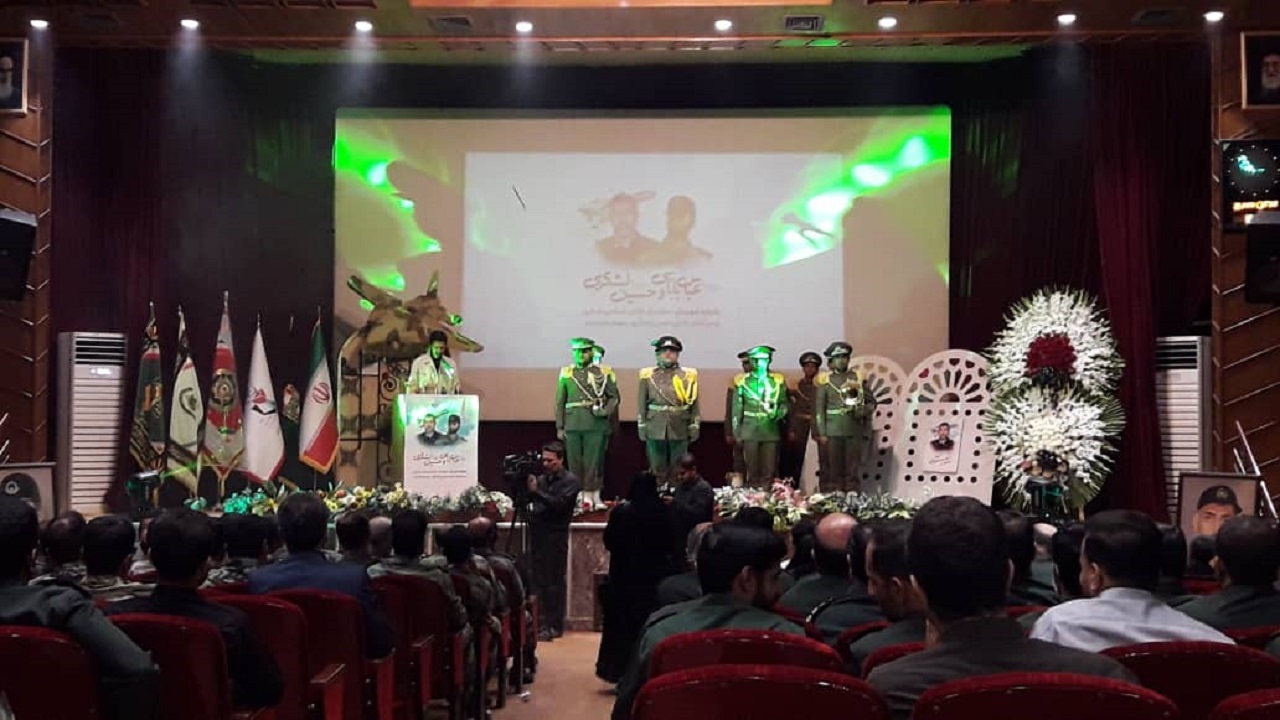آئین گرامیداشت مقام شهیدان سرلشکرحسین لشکری و عباس بابایی