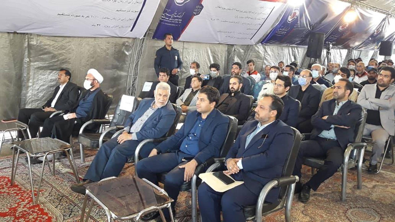 آغاز ساخت ابر پروژه‌های فولادی گهر زمین در بردسیر