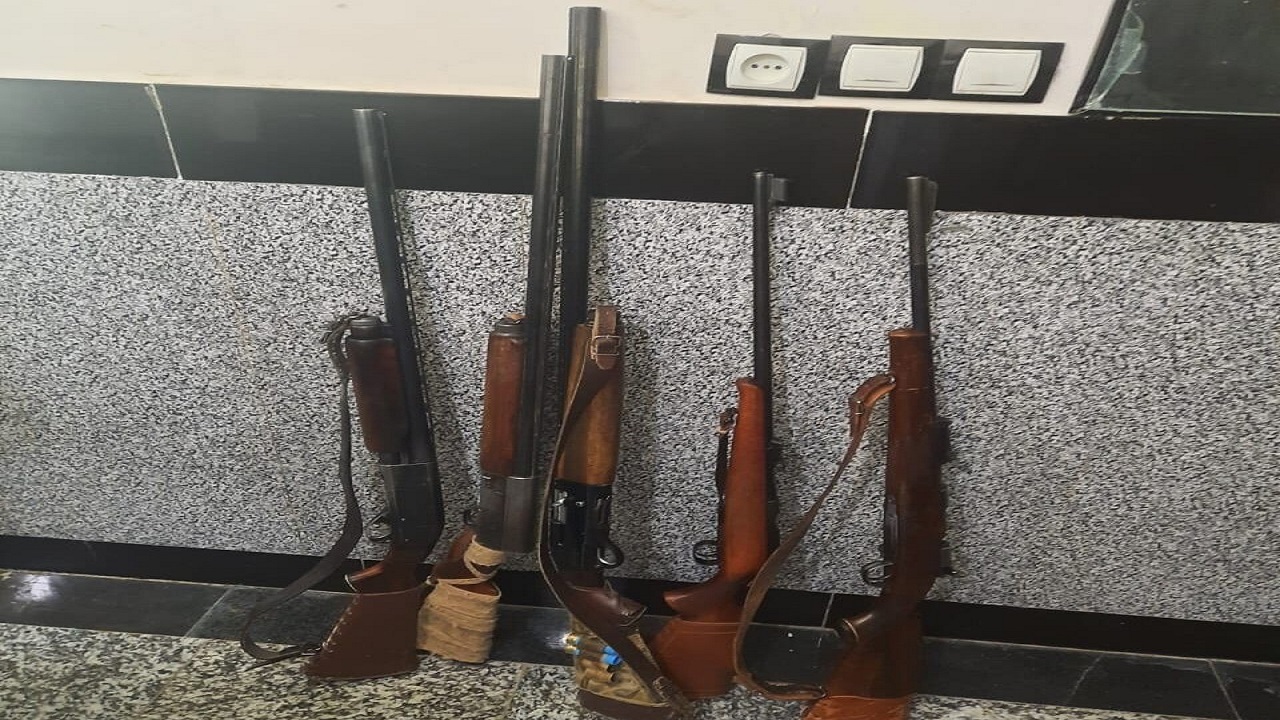 دستگیری یک باند قاچاق سلاح در اصفهان