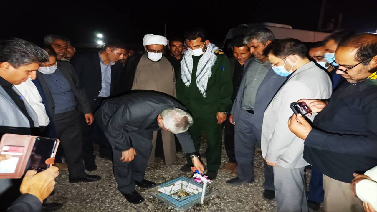 بهره برداری از مجتمع آبرسانی شهر گنبکی