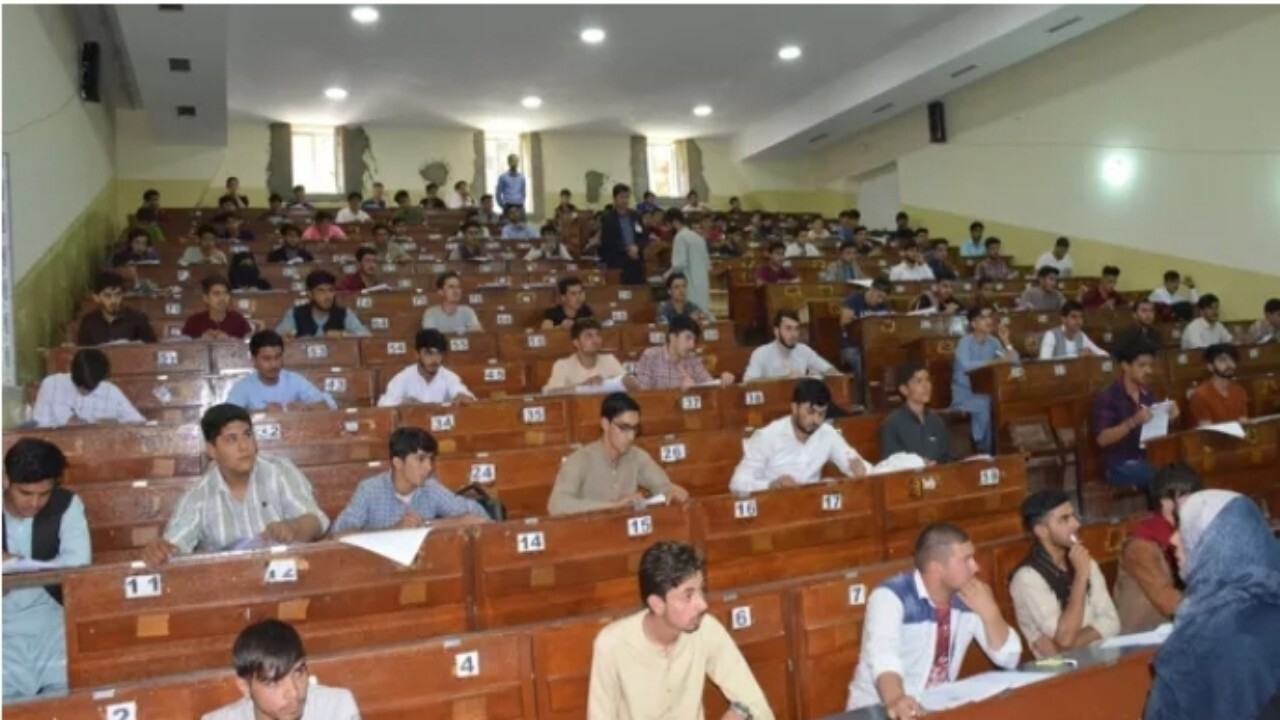 طالبان برای برگزاری آزمون کنکور اعلام آمادگی کرد