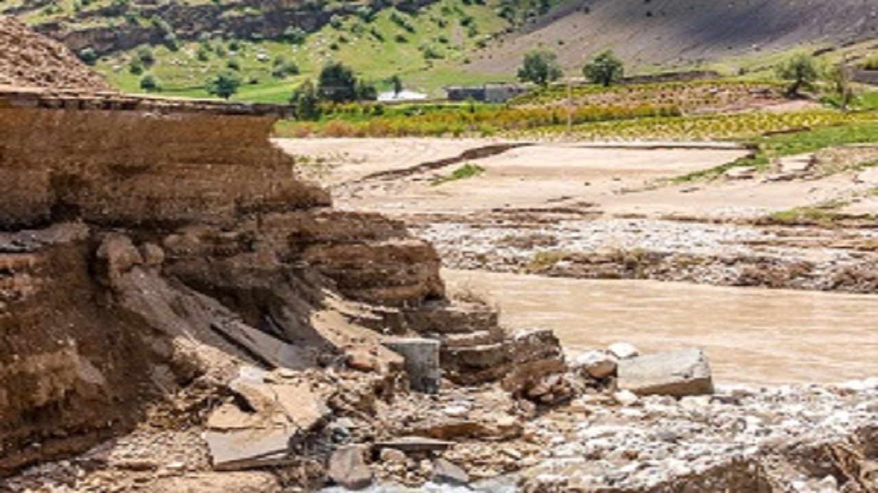 خسارت ۲ هزار و ۵۸۰ میلیارد ریالی سیل به زیرساخت‌های لرستان