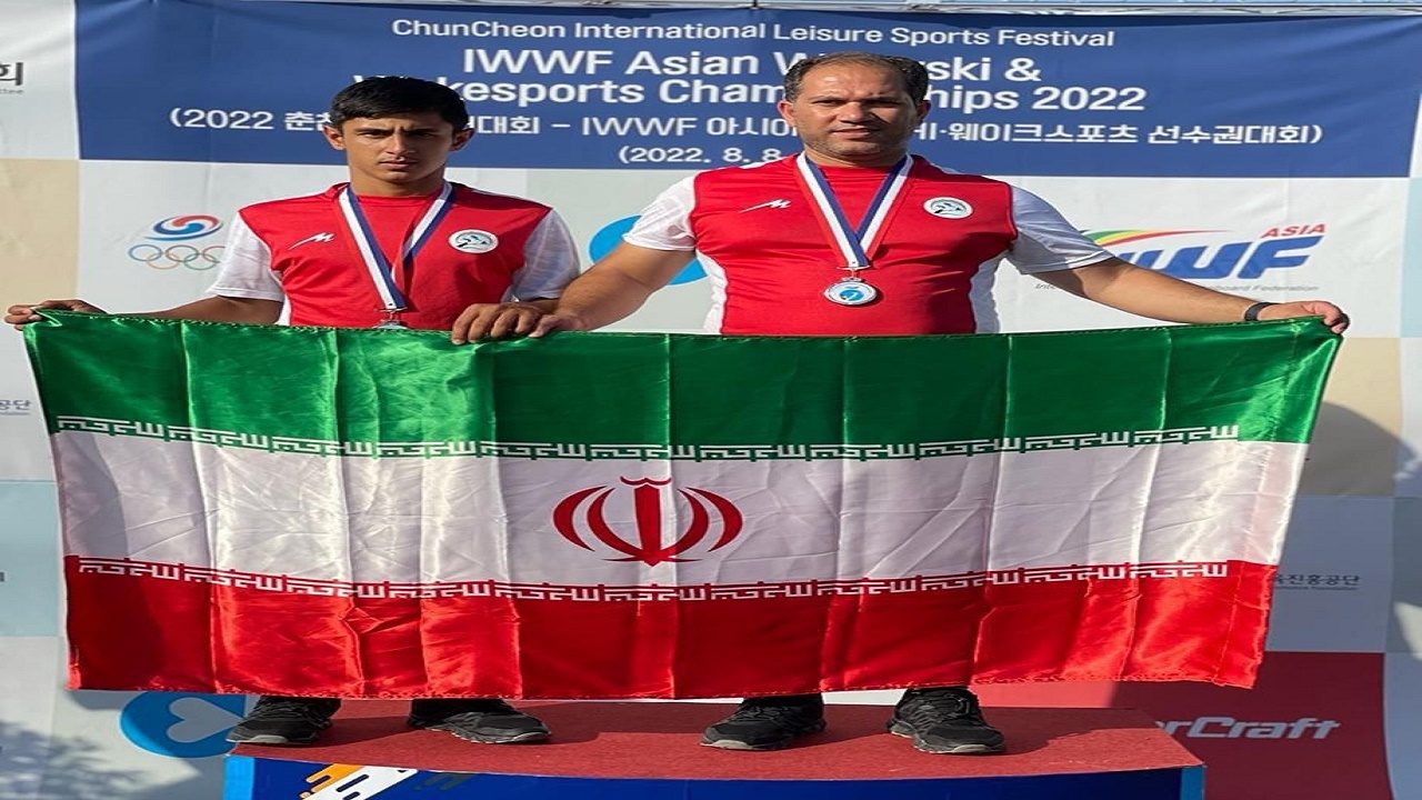 تاریخ سازی مازندرانی‌ها در مسابقات اسکی روی آب آسیا