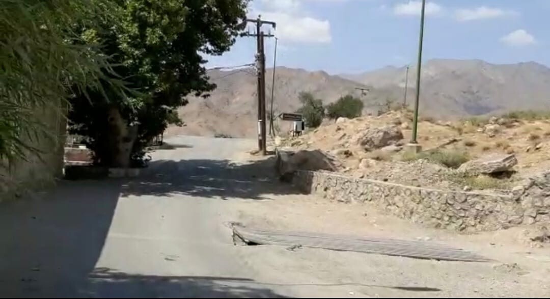 مسیر منتهی به بنای ساسانی نیاسر