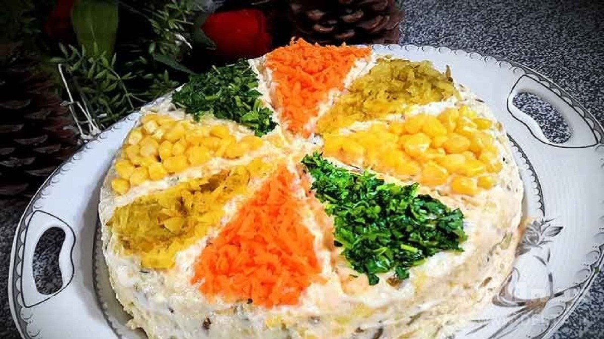 طرز تهیه سالاد یونانی + فیلم